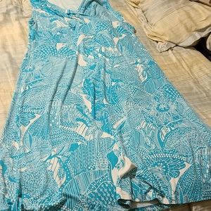 Talbot's XL sleeveless v neck summer sundress